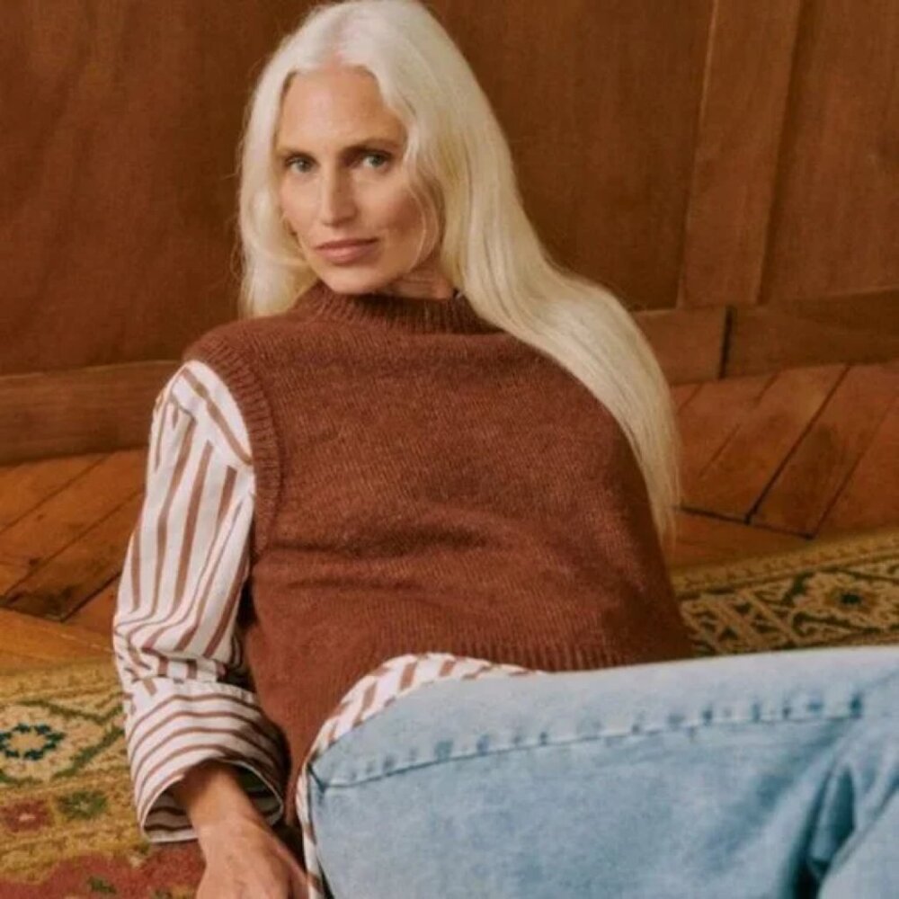 NWOT Sezane Samuel Jumper in Camel